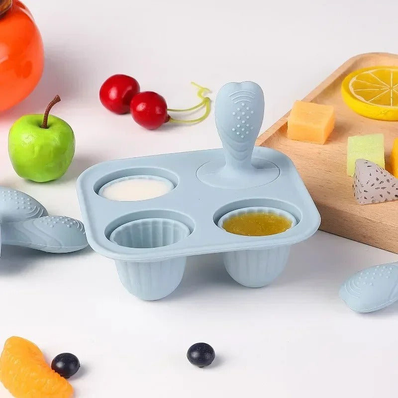 Mini Stampi Ghiaccioli in Silicone