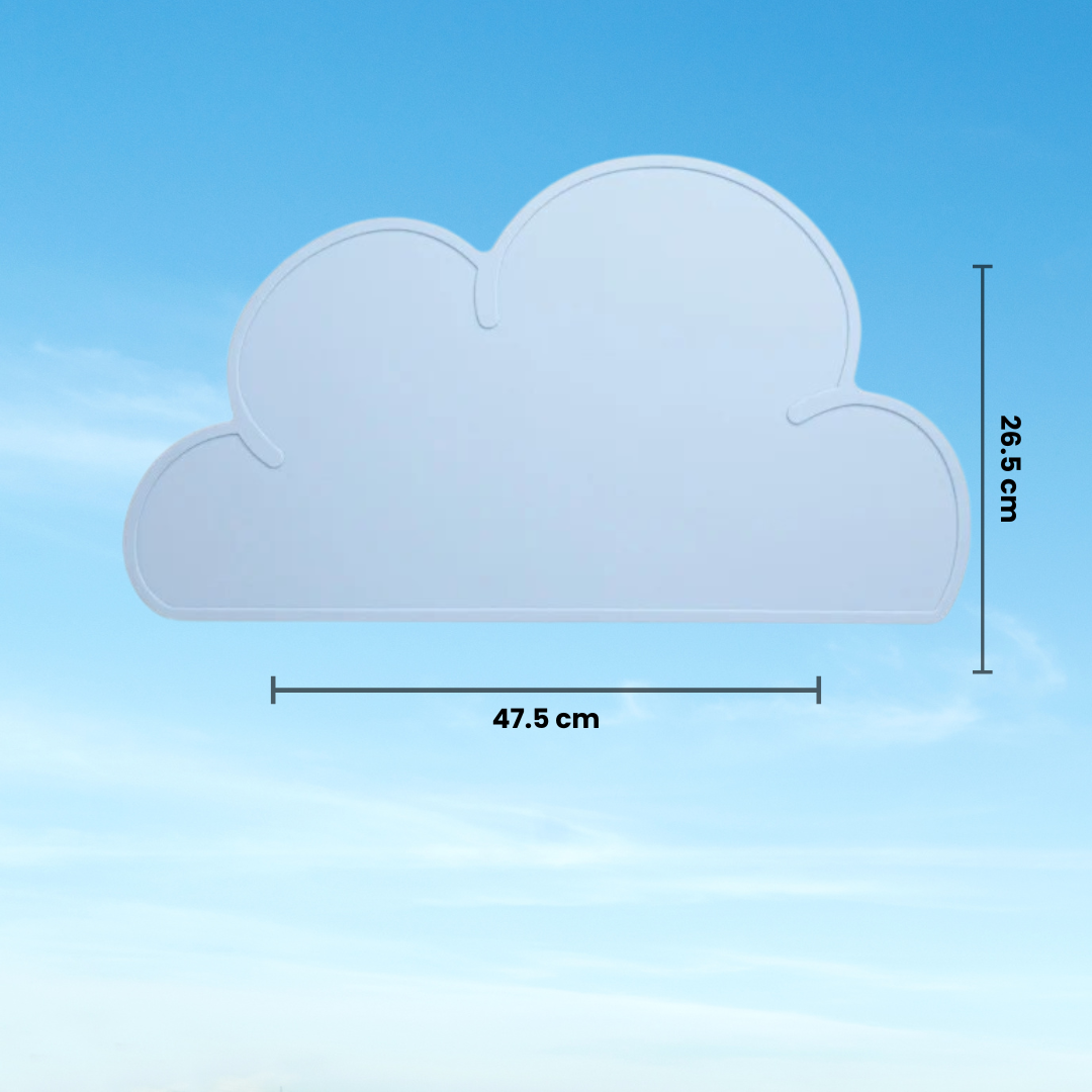 Tovaglietta a Nuvola per Bambini in Silicone
