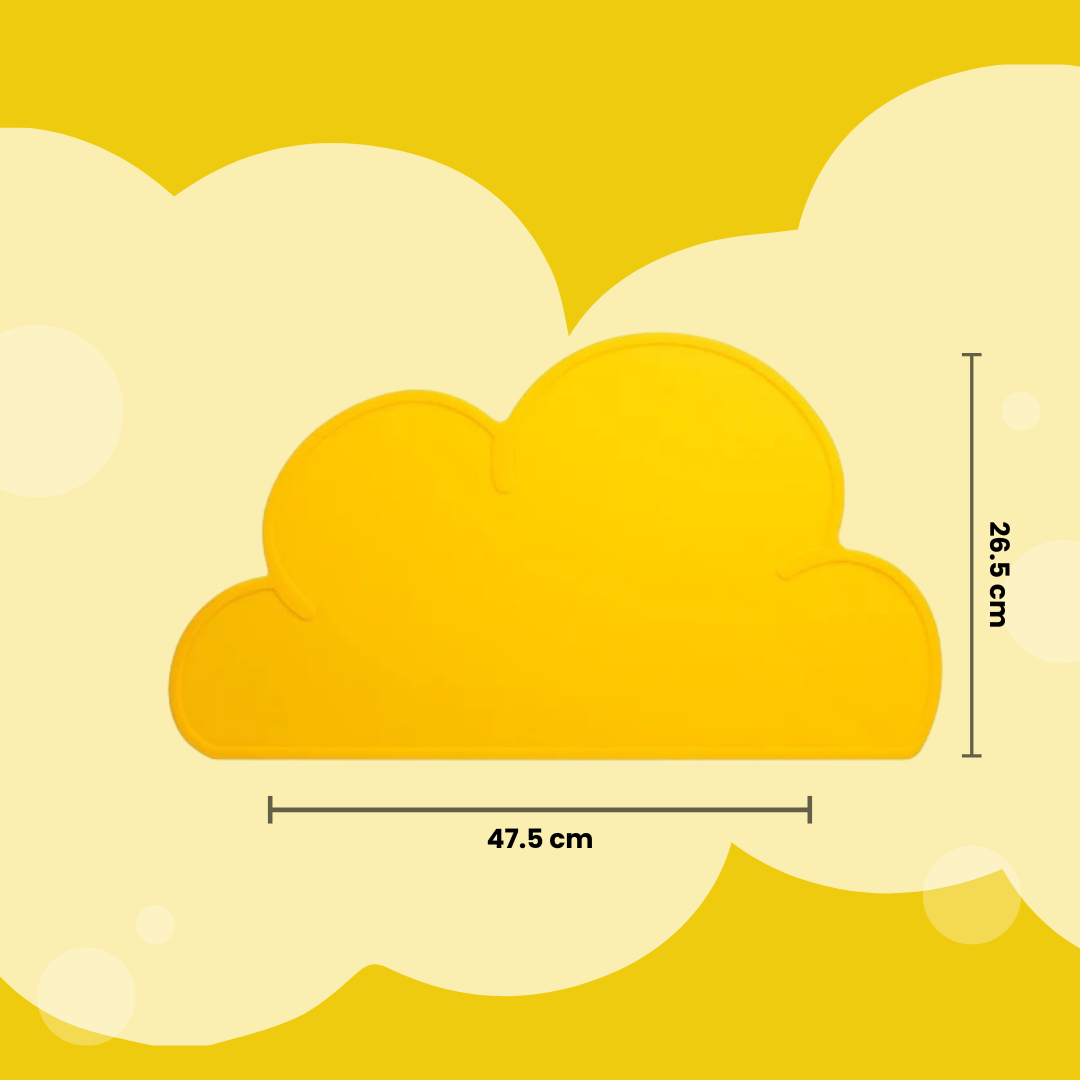 Tovaglietta a Nuvola per Bambini in Silicone