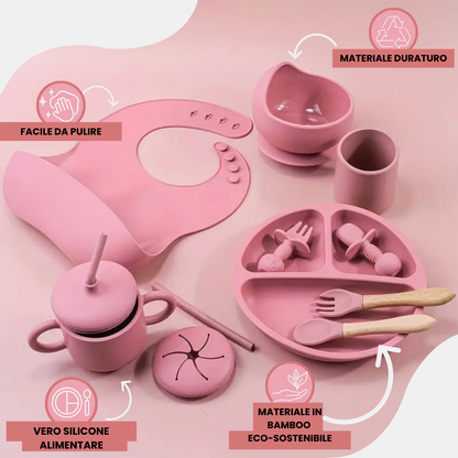 SET PAPPA en SILICONE – 9 Pièces