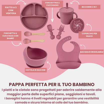 Set Pappa Svezzamento  9 Pezzi