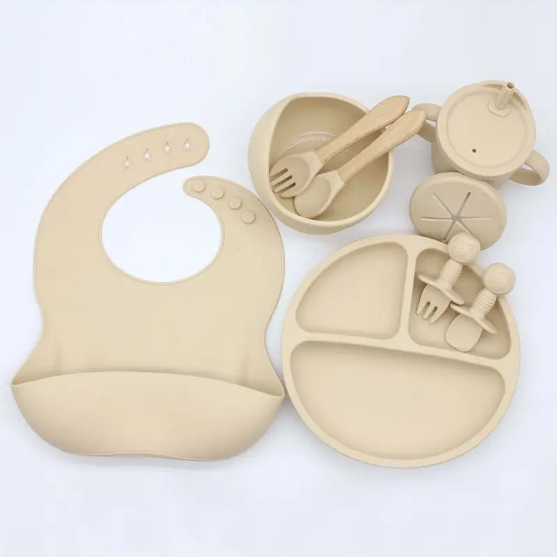 SET PAPPA en SILICONE – 9 Pièces