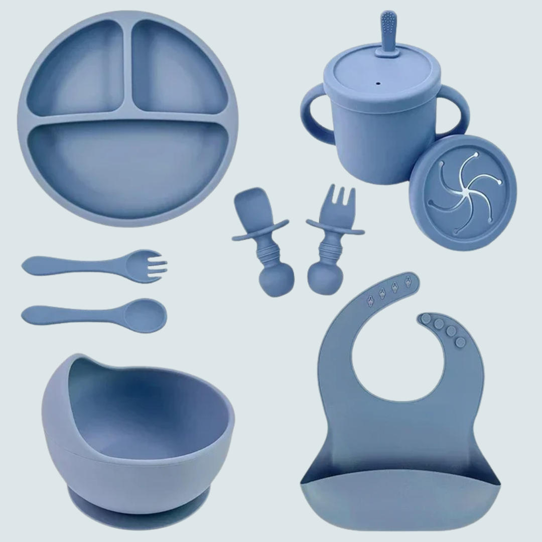 SET PAPPA en SILICONE – 9 Pièces