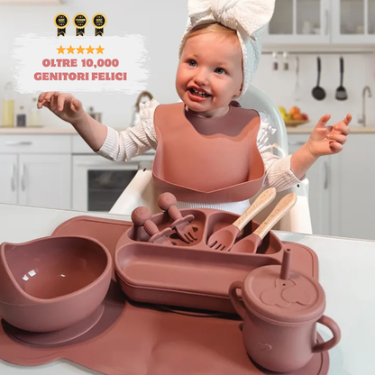 SET PAPPA en SILICONE – 9 Pièces