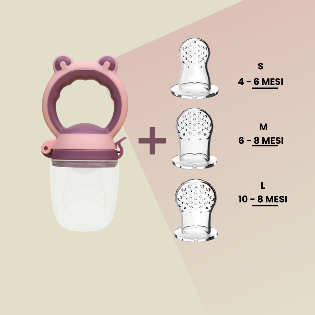 Set Ciuccio Frutta in Silicone