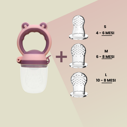 Set Ciuccio Frutta in Silicone